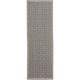 In- & Outdoor Runner Cleo White/Black 80x240 cm