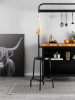 In- & Outdoor Runner Cleo White/Black 80x240 cm