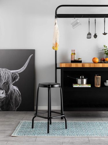 In- & Outdoor Runner Cleo Blue 80x240 cm