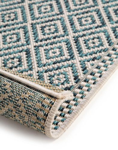 In- & Outdoor Runner Cleo Blue 80x240 cm
