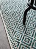 In- & Outdoor Runner Cleo Blue 80x240 cm