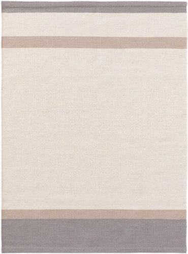 Gyapjúszőnyeg New Stripes krém/szürke 80x150 cm