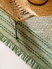 Gyapjúszőnyeg Tolga Cream/Green 120x170 cm