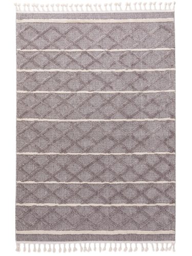 Szőnyeg Oyo világosszürke 15x15 cm Mintadarab