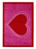 Gyerekszőnyeg Noa Kids Heart Purple 120x170 cm