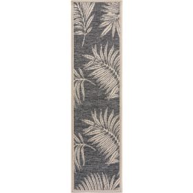 In- & Outdoor Runner River Blue 67x240 cm