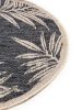 In- & Outdoor Round Rug River Blue ø 130 cm round