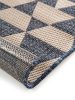 In- & Outdoor Rug River Beige/Blue 160x230 cm