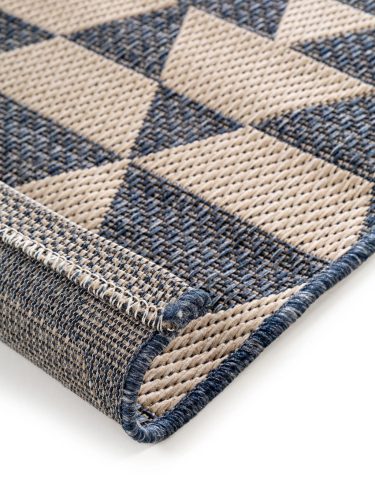 In- & Outdoor Rug River Beige/Blue 200x285 cm