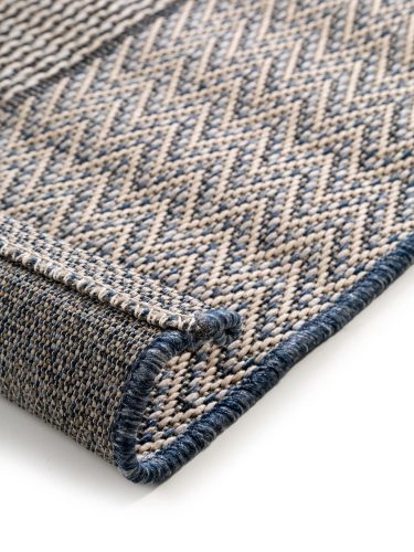 In- & Outdoor Rug River Beige/Blue 200x285 cm