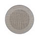 In- & Outdoor Round Rug River Beige/Blue ø 130 cm round