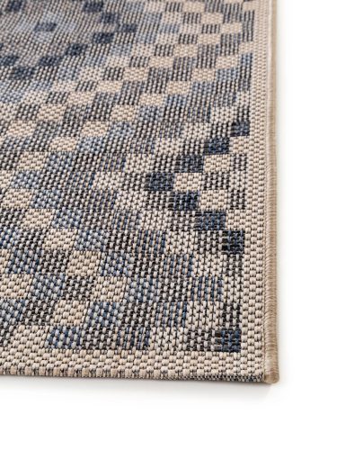 In- & Outdoor Runner River Blue 67x240 cm