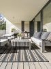 In- & Outdoor Runner River Beige/Blue 67x240 cm