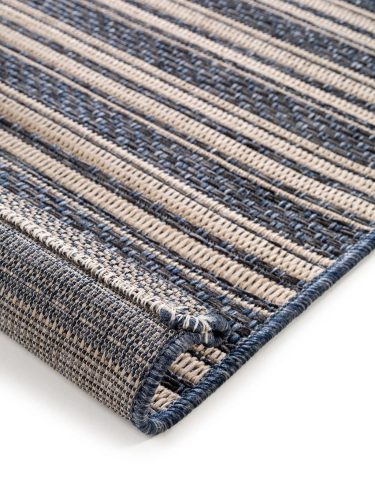 In- & Outdoor Runner River Beige/Blue 67x240 cm