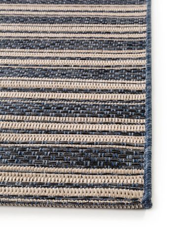 In- & Outdoor Runner River Beige/Blue 67x240 cm