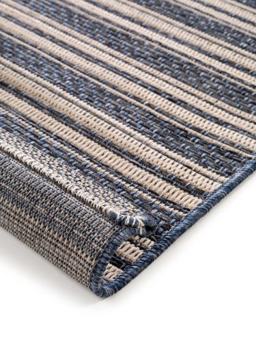 In- & Outdoor Runner River Beige/Blue 67x240 cm