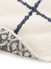 Kétoldalú kör alakú szőnyeg Terrazzo Grey/Blue o 120 cm