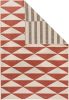 Kétoldalú szőnyeg Terrazzo Beige/Red 120x180 cm