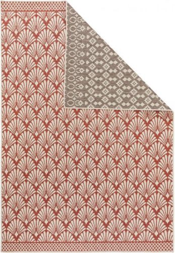 Kétoldalú szőnyeg Terrazzo Beige/Red 160x235 cm