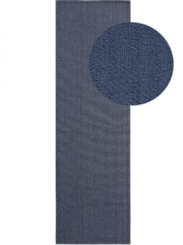 Pamut szőnyeg Cooper kék 15x15 cm Sample