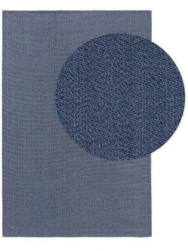 Pamut szőnyeg Cooper kék 190x280 cm