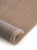 Pamut szőnyeg Cooper Taupe 15x15 cm Mintadarab
