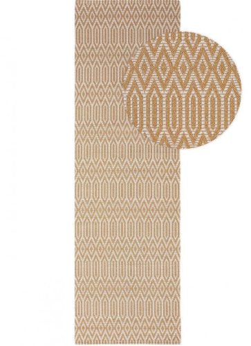 Pamut szőnyeg Cooper sárga 15x15 cm Sample