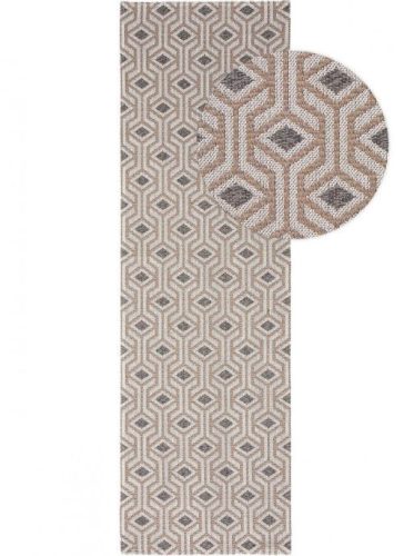 Pamut szőnyeg Cooper Taupe 15x15 cm Mintadarab