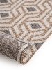 Pamut szőnyeg Cooper Taupe 15x15 cm Mintadarab