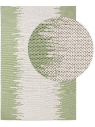 Mosható pamut szőnyeg Cooper Cream/Green 130x190 cm