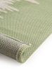 Mosható pamut szőnyeg Cooper Cream/Green 130x190 cm