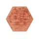 Viszkóz szőnyeg Hexagon Nova Copper 150x170 cm