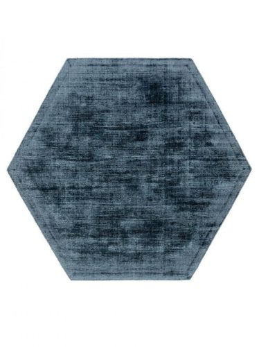 Viszkóz szőnyeg Hexagon Nova Blue 150x170 cm
