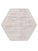 Viszkóz szőnyeg Hexagon Nova Light Grey 150x170 cm