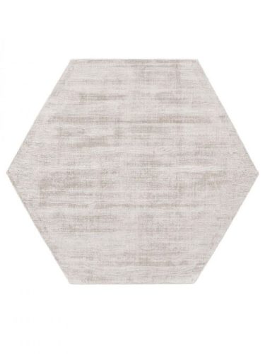 Viszkóz szőnyeg Hexagon Nova Light Grey 150x170 cm