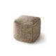 Handmade Wool Pouf Rocco Taupe 45x45x45 cm
