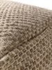 Handmade Wool Pouf Rocco Taupe 45x45x45 cm
