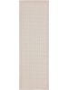 Kül- és beltéri futószőnyeg Naoto White 80x240 cm