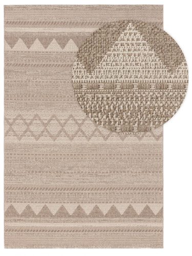 Kül- és beltéri szőnyeg Naoto Taupe 140x200 cm