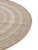 In- & Outdoor Round Rug Metro Cream/Taupe ø 120 cm round