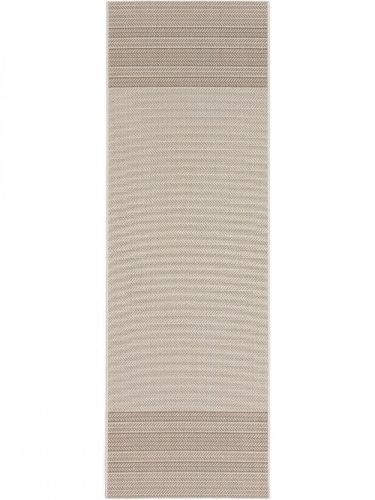 Kül- és beltéri futószőnyeg Metro Cream/Beige 80x240 cm