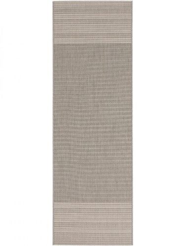 Kül- és beltéri futószőnyeg Metro Light Grey 80x240