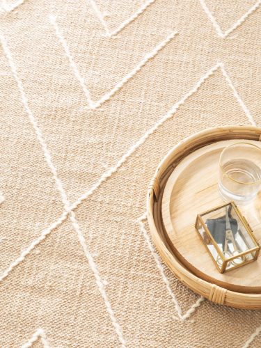 Cotton Rug Sydney Beige 120x170 cm