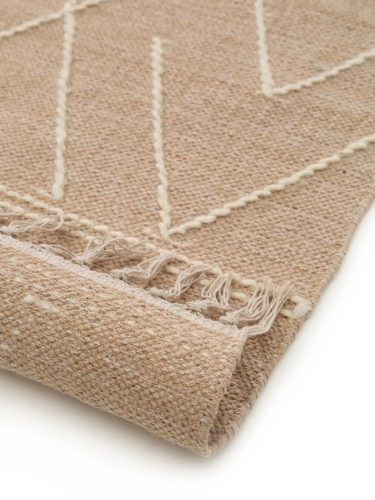 Cotton Rug Sydney Beige 80x150 cm