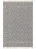 Cotton Rug Sydney Light Grey 120x170 cm