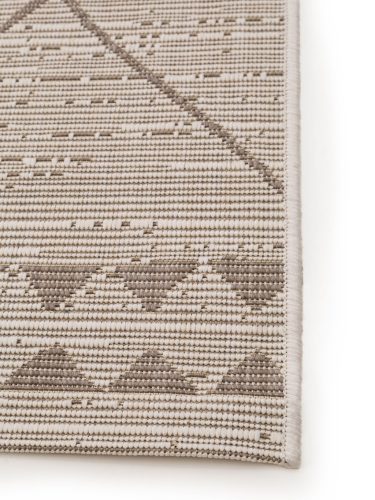 In- & Outdoor Runner Metro Cream/Beige 80x240 cm