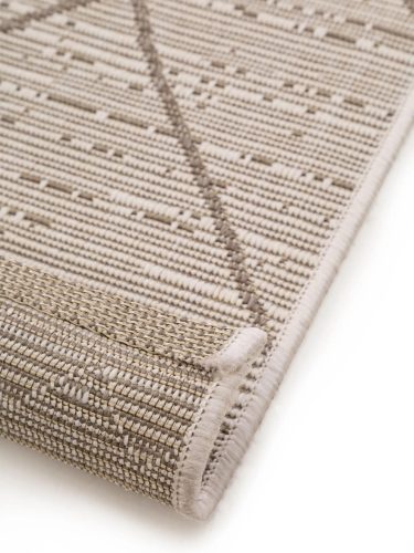 In- & Outdoor Runner Metro Cream/Beige 80x240 cm