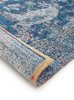 Síkszövött szőnyeg Aura Blue 75x165 cm