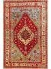 Síkszövött szőnyeg Aura Red 15x15 cm Mintadarab