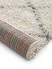 Shaggy rug Soho Cream 15x15 cm Sample